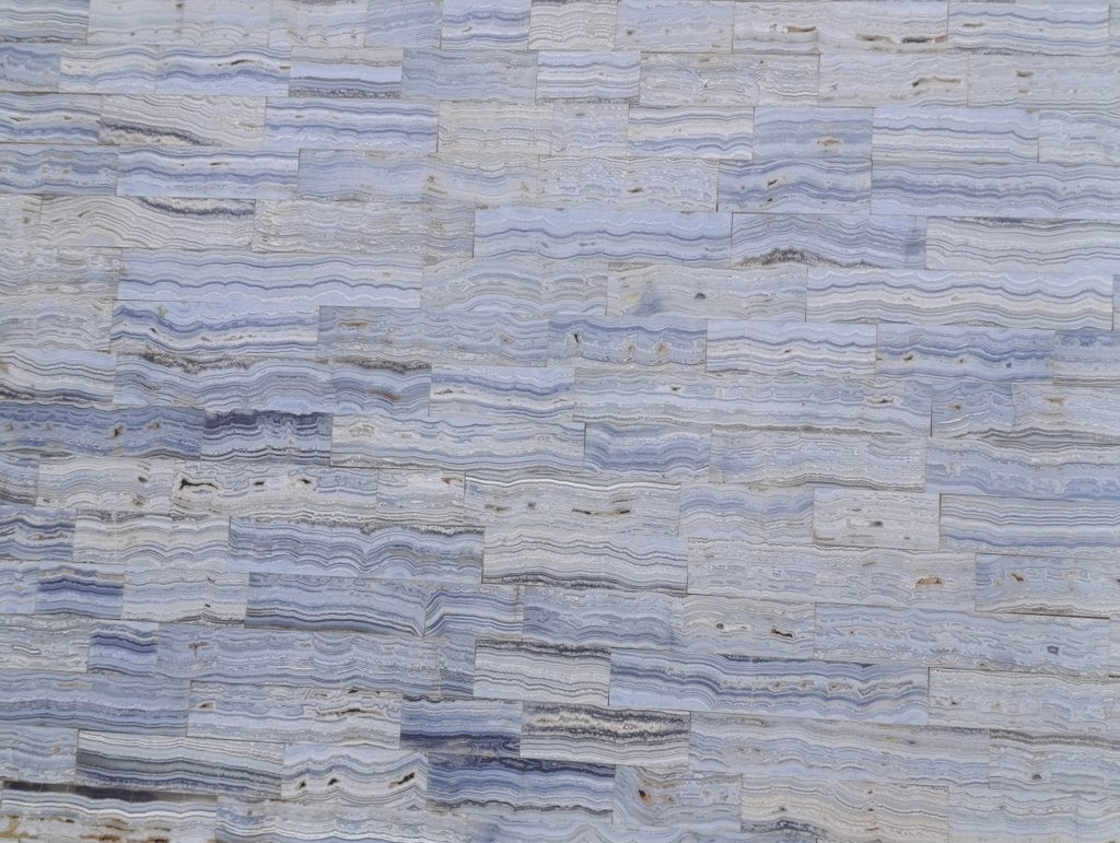 Hand Made XXX Rare Blue Lace Agate Table Top x 1 From Namibia