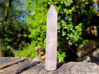 Polished Gemmy Rose Quartz Crystal Wand - Sold Per Item - From Ambatondrazaka, Madagascar