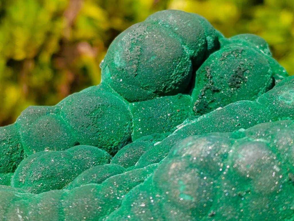 Natural XL Silky Botryoidal Malachite Specimen x 1 From Kasompe, Congo
