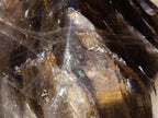 Polished XL Smokey Window Quartz Display Crystal x 1 From Madagascar