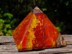 Polished Madagascar Flame Jasper Pyramid x 1 From Madagascar