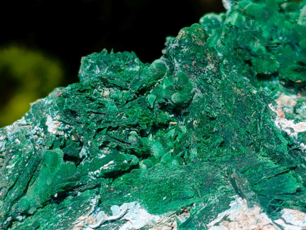 Natural Malachite Pseudomorph with Chrysocolla Specimen x 1 From Kolwezi, Congo