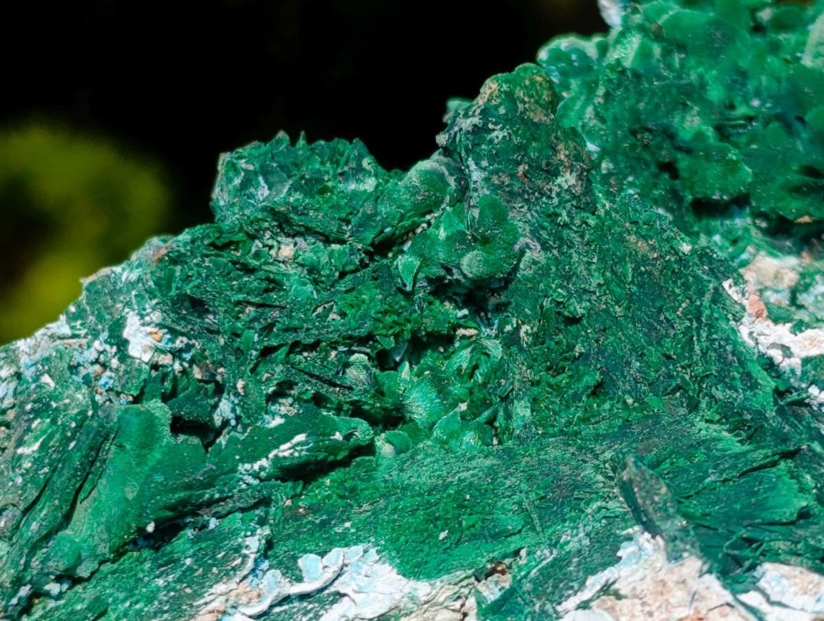 Natural Malachite Pseudomorph with Chrysocolla Specimen x 1 From Kolwezi, Congo
