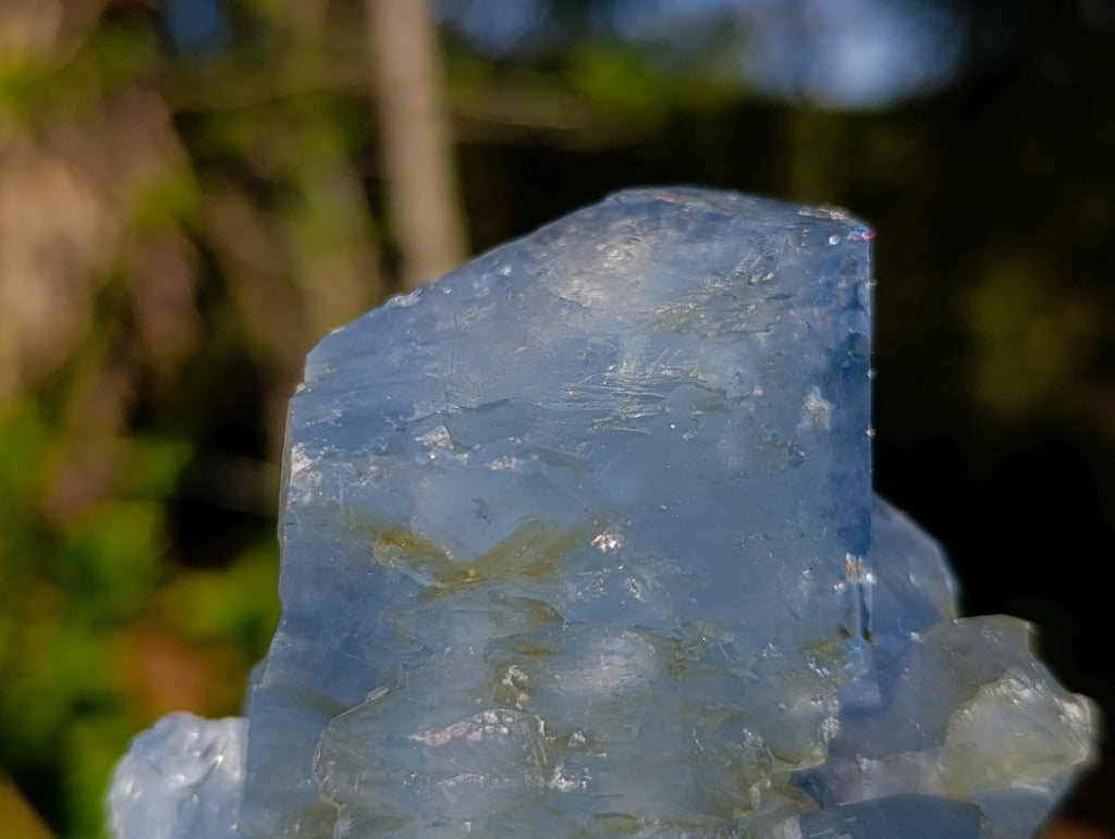 Natural Large Celestite Single Crystal x 1 From Sakoany, Madagascar