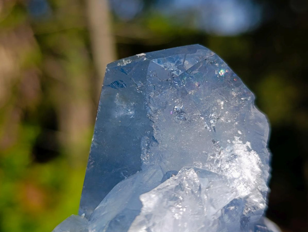Natural Large Celestite Single Crystal x 1 From Sakoany, Madagascar