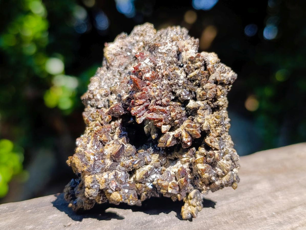Natural Rare Crystalline Descloizite Specimen x 1 From Berg Aukas, Namibia