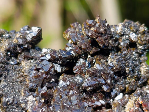 Natural Rare Crystalline Descloizite Specimen x 1 From Berg Aukas, Namibia