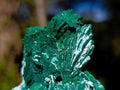 Natural Bladed Malachite after Azurite Pseudomorph Specimen x 1 From Kolwezi, Congo