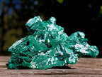 Natural Bladed Malachite after Azurite Pseudomorph Specimen x 1 From Kolwezi, Congo