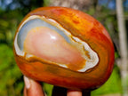 Polished Polychrome Jasper Domed Display Piece x 1 From Madagascar