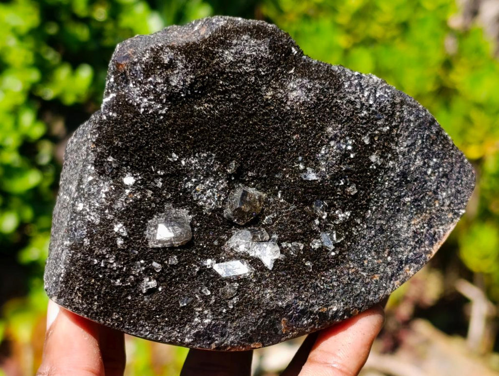 Polished Septerye Sauvage Dragons Egg with Cap x 1 From Mahajanga, Madagascar