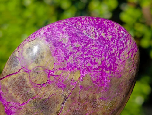 Polished Rare Stichtite and Serpentine Standing Display Piece x 1 From Barberton, South Africa