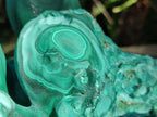Natural Large Malachite Stalagmite Specimen x 1 From Kolwezi, Congo