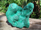 Natural Large Malachite Stalagmite Specimen x 1 From Kolwezi, Congo