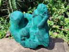 Natural Large Malachite Stalagmite Specimen x 1 From Kolwezi, Congo