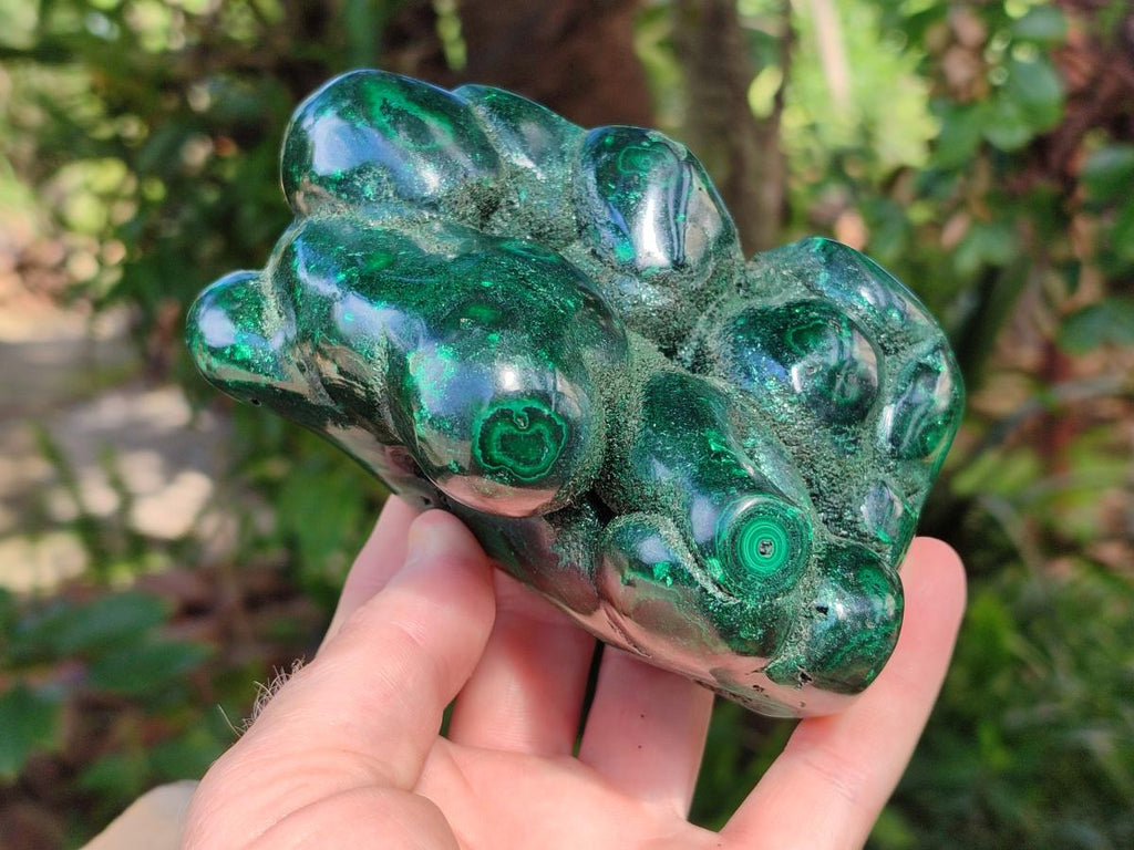 Polished Malachite Stalactite Specimen x 1 From Kolwezi, Congo