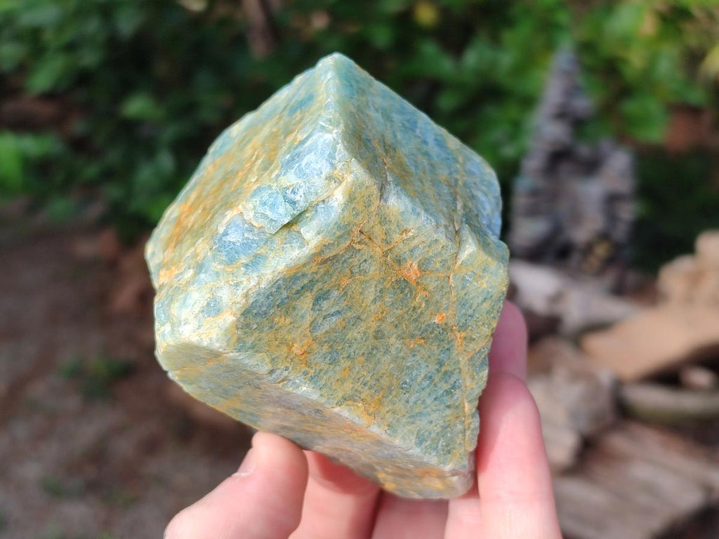 Natural Large Hexagonal Aquamarine Crystal x 1 From Northern Cape, South Africa
