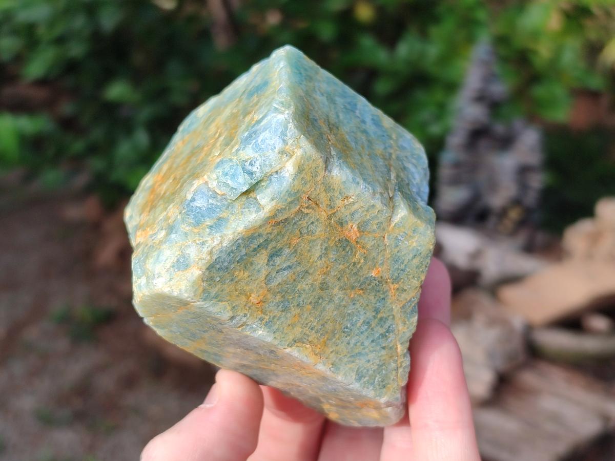 Natural Large Hexagonal Aquamarine Crystal x 1 From Northern Cape, South Africa