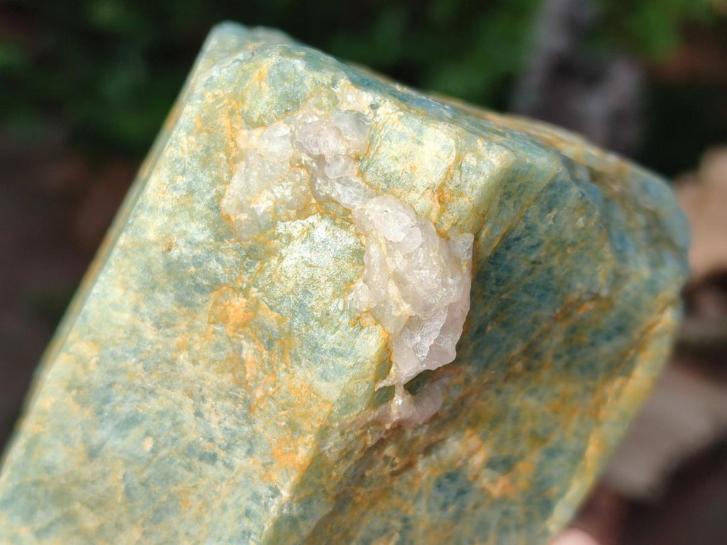 Natural Large Hexagonal Aquamarine Crystal x 1 From Northern Cape, South Africa