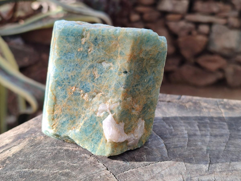 Natural Large Hexagonal Aquamarine Crystal x 1 From Northern Cape, South Africa