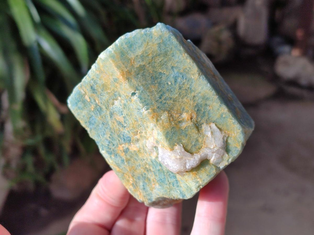 Natural Large Hexagonal Aquamarine Crystal x 1 From Northern Cape, South Africa