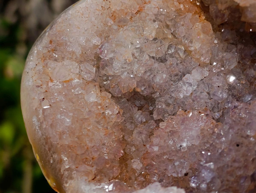Polished Agate Crystalline Centred Geode x 1 From Maintirano, Madagascar