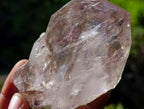 Natural Smokey Amethyst Centre Window Quartz Crystal x 1 From Brandberg, Namibia