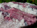 Natural Large Rubellite Pink Tourmaline in a Quartz and Mica Schist x 1 From Karibib, Namibia