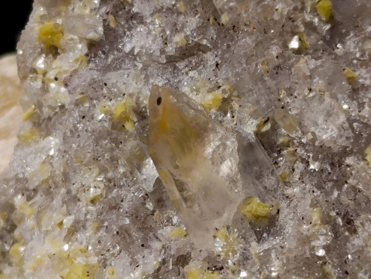 Natural Smokey Fluorite Specimen with Associated Minerals x 1 From Erongo, Namibia