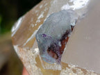 Natural Rare Smokey Quartz Crystal with Fluorite and Schorl x 1 From Erongo, Namibia
