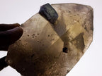Natural Rare Smokey Quartz Crystal with Fluorite and Schorl x 1 From Erongo, Namibia