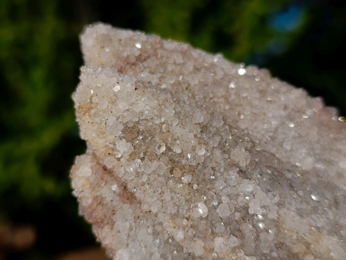 Natural Quadruple Headed Drusy Spearhead Calcite Pseudomorph Specimen x 1 From Albert's Mountain, Lesotho
