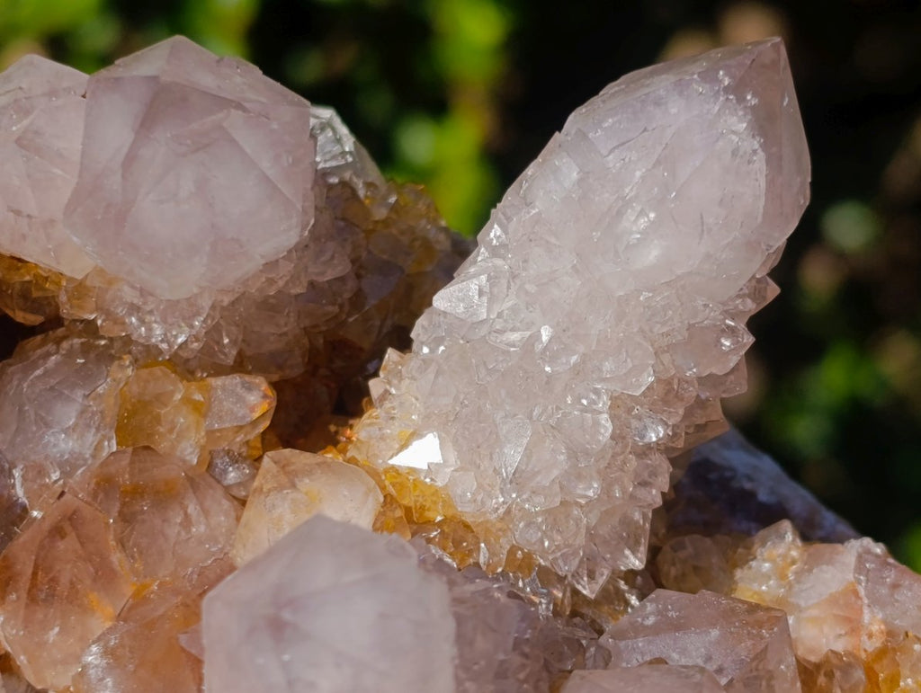 Natural Drusy Smokey Spirit Quartz Cluster x 1 From Boekenhouthoek, South Africa