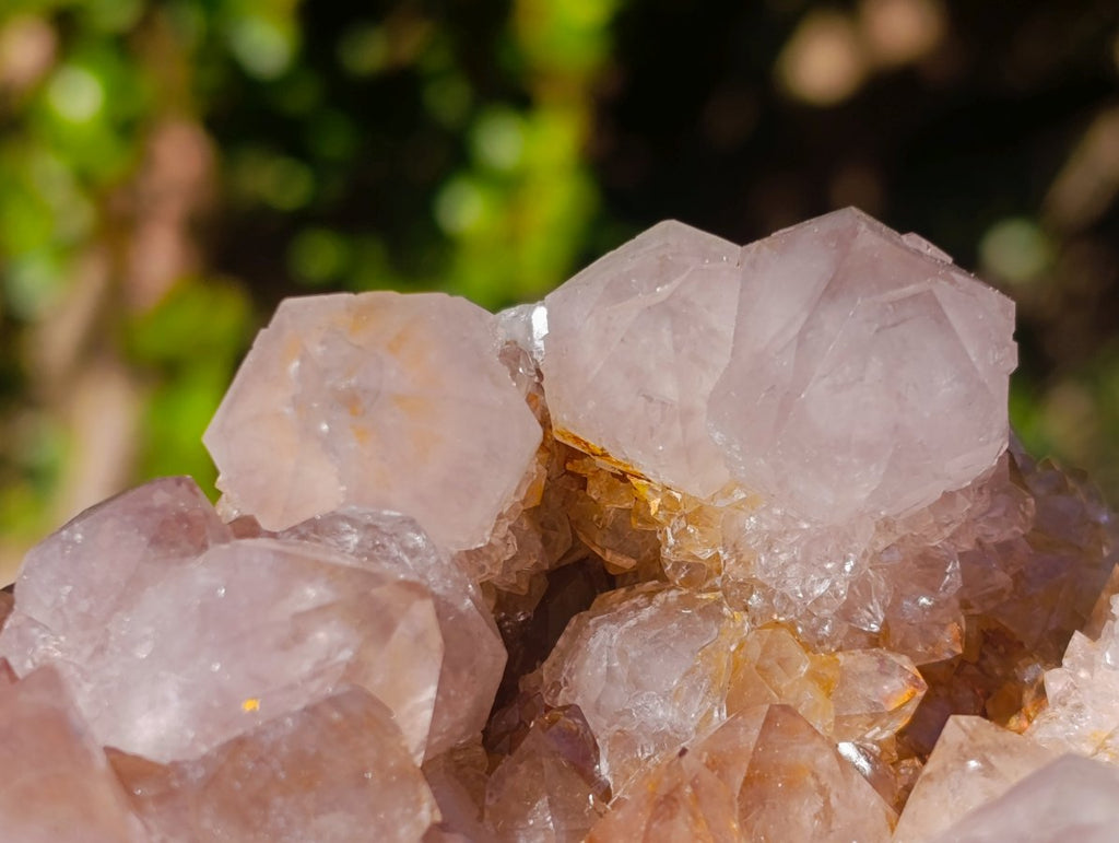 Natural Drusy Smokey Spirit Quartz Cluster x 1 From Boekenhouthoek, South Africa