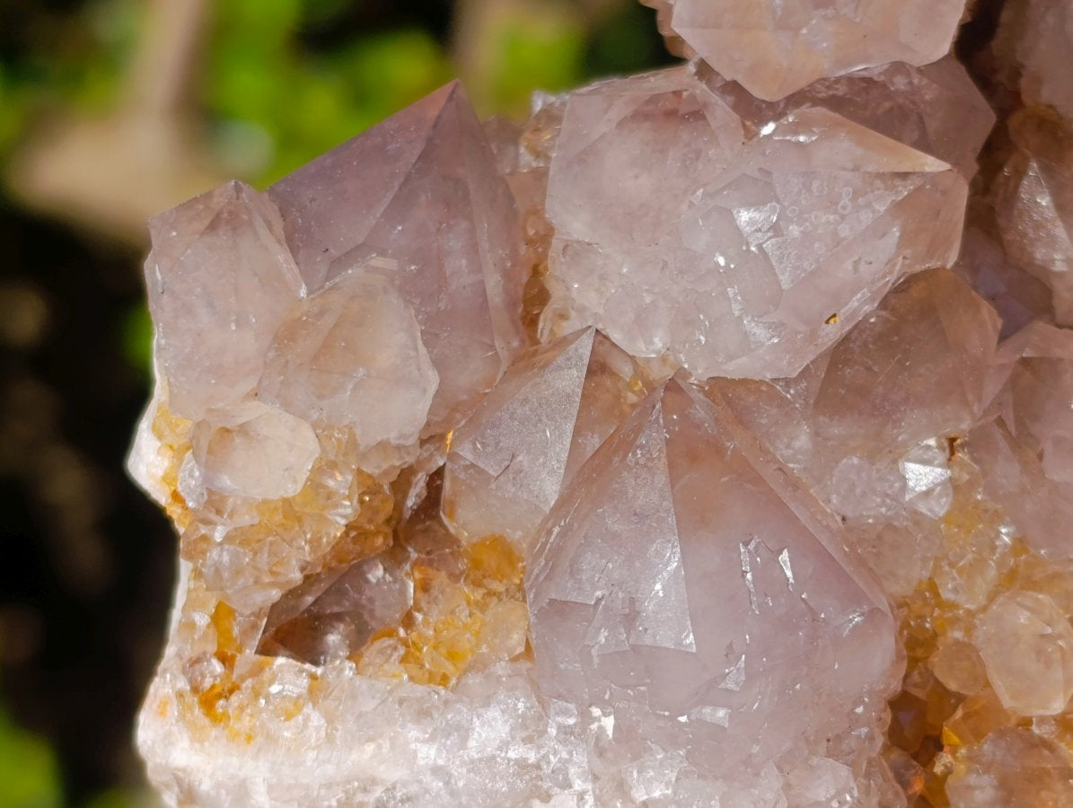 Natural Drusy Smokey Spirit Quartz Cluster x 1 From Boekenhouthoek, South Africa