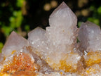 Natural Drusy Smokey Spirit Quartz Cluster x 1 From Boekenhouthoek, South Africa