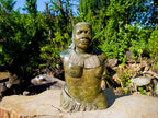 Hand Made "Venus De Moyo" Traditional African Bust, Verdite Sculpture x 1 From Zimbabwe