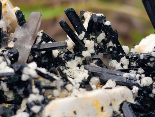 Natural Large Aegirine Specimen with Associated Minerals x 1 From Zomba, Malawi