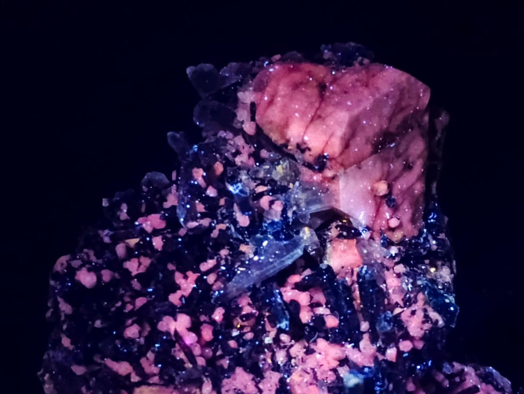 Natural Large Aegirine Specimen with Associated Minerals x 1 From Zomba, Malawi