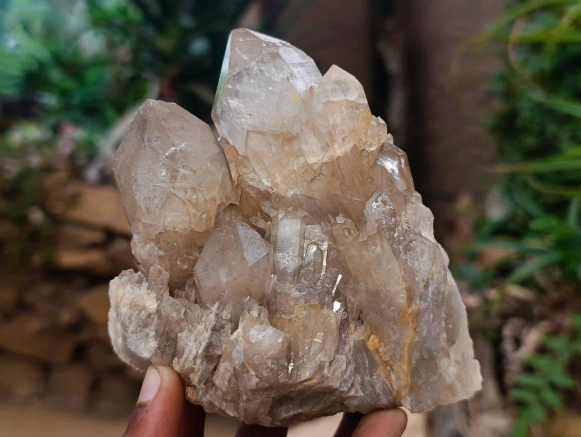 Natural Twin Cascading Luena Citrine Crystal Cluster x 1 From Luena Congo