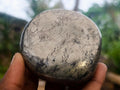 Polished Golden Pyrite "Pharaoh Stone" Palm Stone x 1 From Iron Duke Mine, Zimbabwe