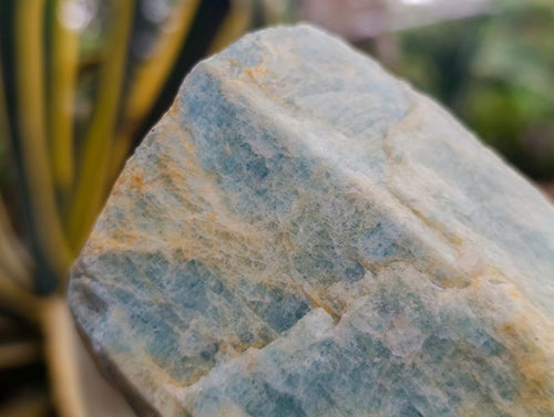 Natural Large Hexagonal Aquamarine Crystal x 1 From Northern Cape, South Africa