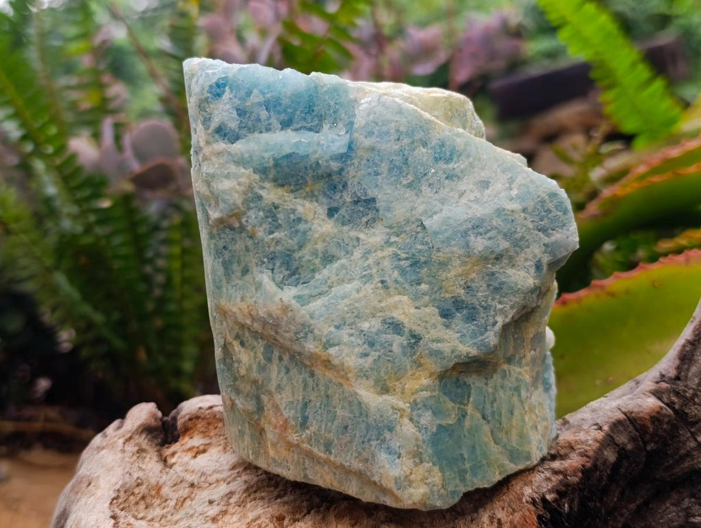 Natural Large Hexagonal Aquamarine Crystal x 1 From Northern Cape, South Africa