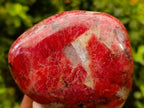 Polished Rare Red Rhodonite Standing Display Piece x 1 From Zimbabwe