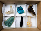 Natural Mix of African Minerals, Set of 6 x 1 From Southern Africa