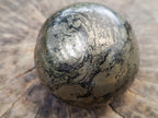 Polished Golden Pyrite "Pharaoh Stone" Sphere x 1 From Iron Duke Mine, Zimbabwe