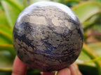 Polished Golden Pyrite "Pharaoh Stone" Sphere x 1 From Iron Duke Mine, Zimbabwe