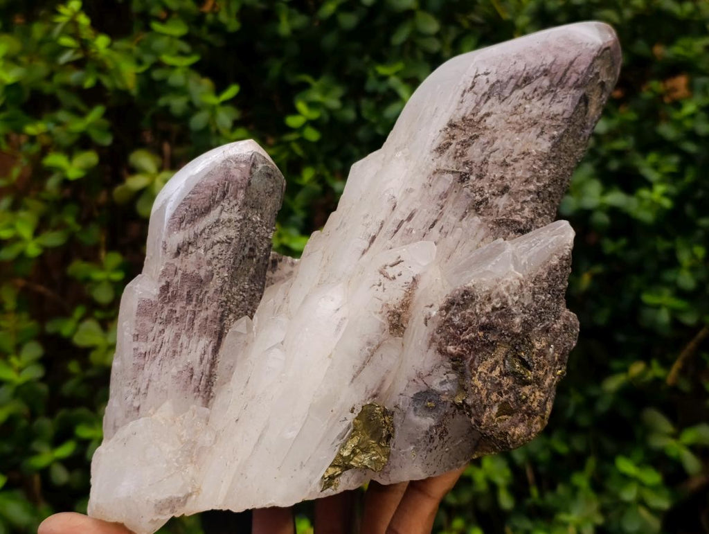 Polished Large Rare Messina Crystal Cluster with Epidote and Chalcopyrite x 1 From Messina Mine, South Africa