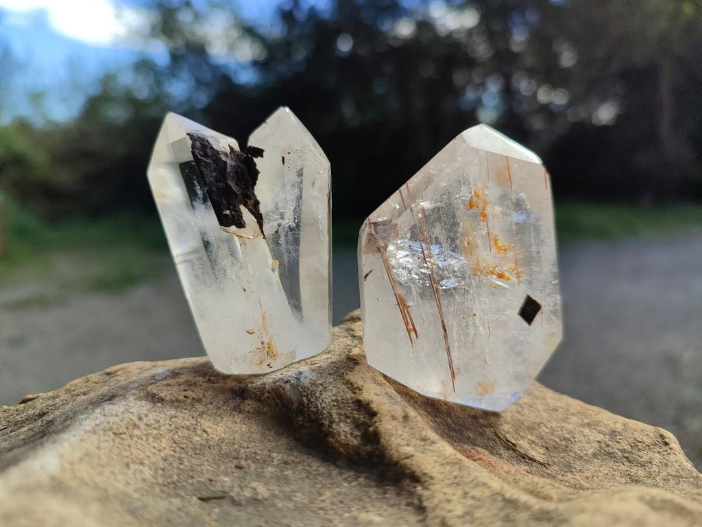 Polished Mix of Selected Gemstones, Minerals and Crystals Gift Set of 12 x 1 From Southern Africa
