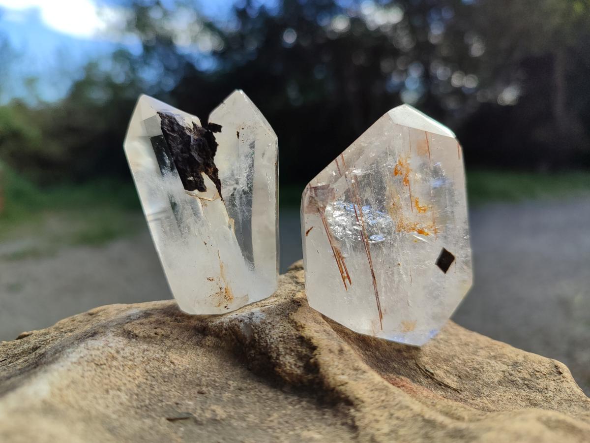 Polished Mix of Selected Gemstones, Minerals and Crystals Gift Set of 12 x 1 From Southern Africa